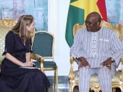 Nutrition de la mère et de l’enfant: la Princesse Sarah Zeid de Jordanie félicite le président du Faso