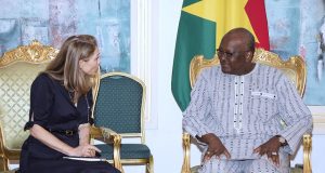 Nutrition de la mère et de l’enfant: la Princesse Sarah Zeid de Jordanie félicite le président du Faso