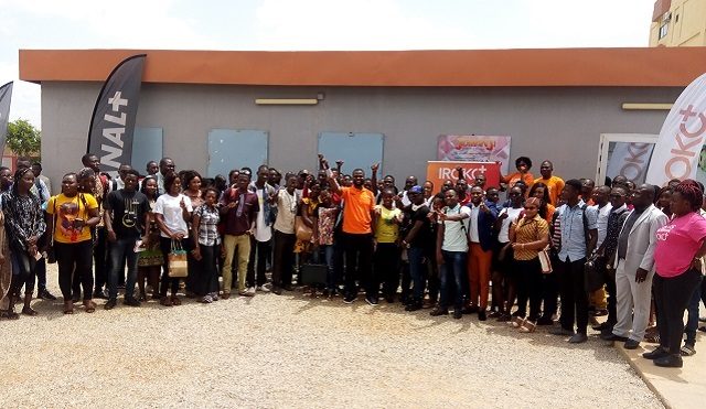 Photo de famille à la fin de la formation