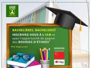 IAM: bourses d’étude gratuites pour bachelières et bacheliers