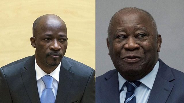 Charles Blé Goudé et Laurent Gbagbo