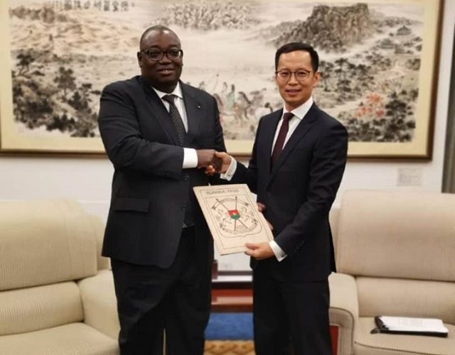 Chine Burkina