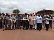 Désenclavement/Bobo: les promesses de Roch Kaboré «saluées» à l’inauguration de la voie d’accès à l’INSSA