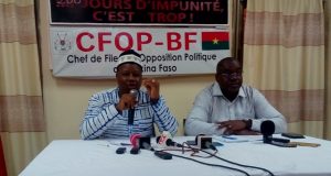 Burkina: l’opposition note une «une dégradation continue de la situation sécuritaire»
