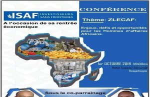 Rentrée ZLECAf pour Investisseurs Sans Frontières