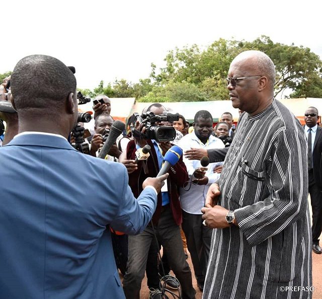 Le président du Faso à Bobo-Dioulasso