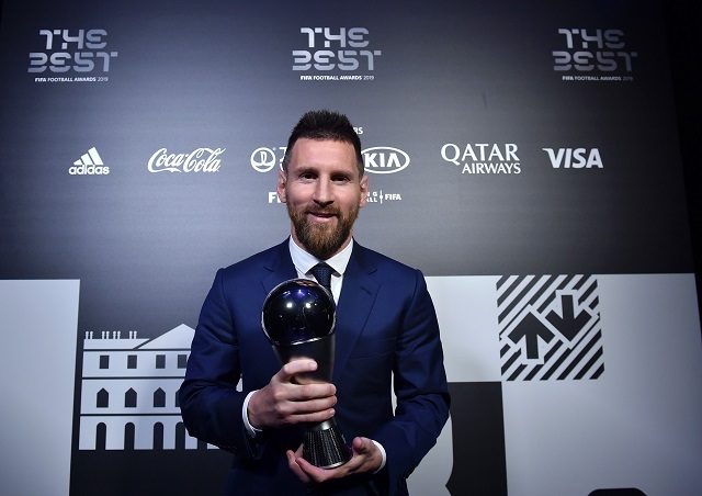 Lionel Messi, lauréat de The Best 2019
