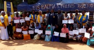 Burkina: les Lions facilitent l’octroi de 60 bourses à de jeunes étudiantes