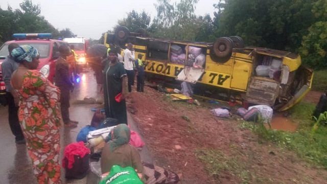 Accident de la circulation à la sortie de Bobo-Dioulasso