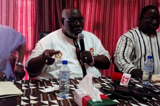 Mahamadi Lamine Kouanda, coordonnateur des frondeurs à la direction du CDP