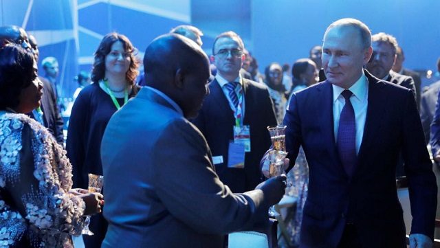sotchi Vladimir Poutine, en nouveau conquérant de l'Afrique (Ph. rfi.fr)