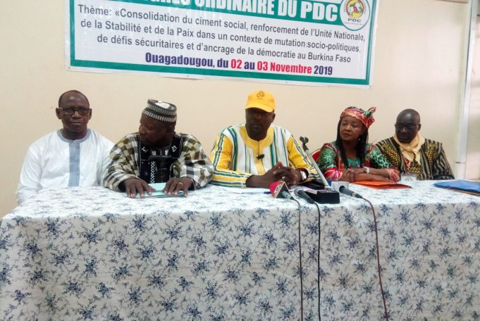 Burkina: le PDC tient son 2e congrès sous le signe de la « cohésion nationale »