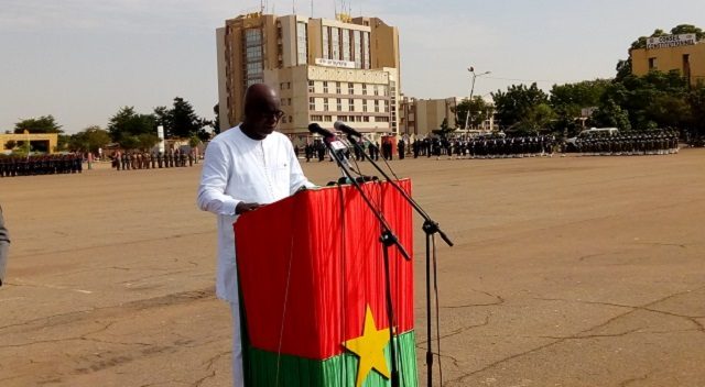 Moumina Chériff Sy, ministre burkinabè chargé de la Défense nationale et des anciens combattants Anie