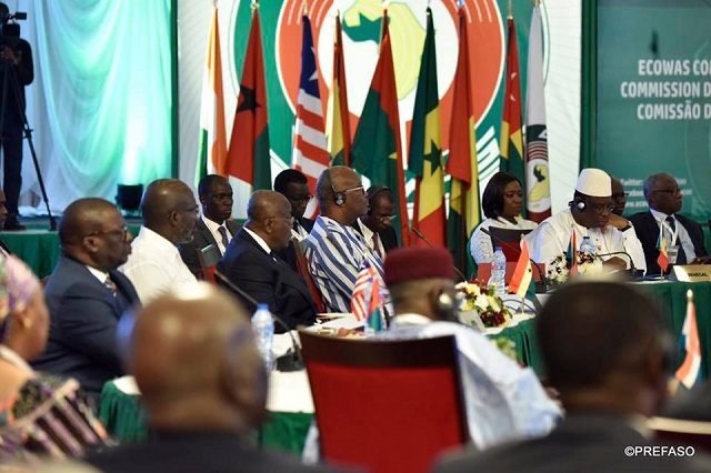 Le président du Faso à Abuja