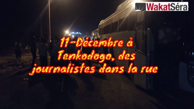 VIDEO-11-Décembre au Burkina: des journalistes errant dans les rues de Tenkodogo