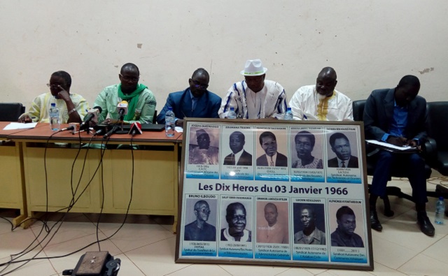 Des responsables du mouvement syndical