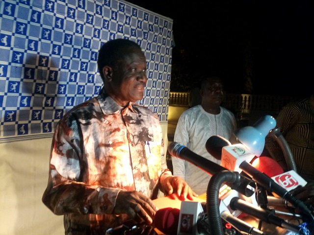 Kadré Désiré Ouédraogo, candidat à la présidentielle de 2020 au Burkina