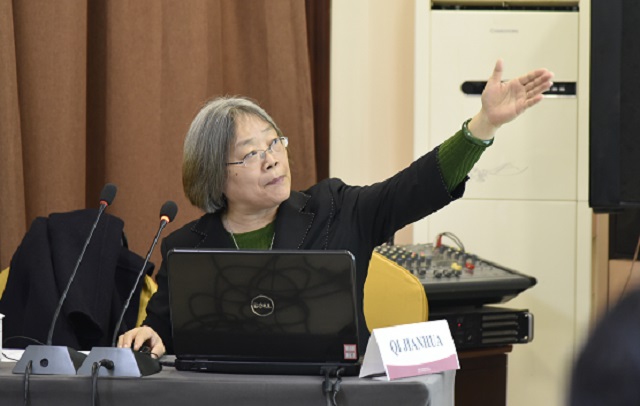 Le professeur Qi Jianhua (Ph Wakat Séra)