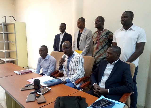 Membres du syndicat national des contrôleurs aériens et assimilés du Burkina (SYNCAB)