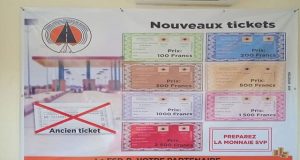 Burkina : les prix des tickets de péage inchangés