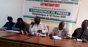 Burkina: levées des barrières des péages du 27 février au 1er mars 2020 (syndicat)