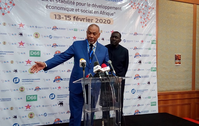 Olivier Kamitatu, ex-président du Réseau libéral africain
