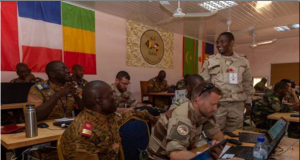 Inauguration du Poste de commandement conjoint entre la force conjointe du G5 Sahel et Barkhane
