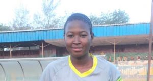 Aminata Korogo, la gardienne de but en kaki