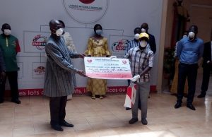 LONAB: Issaka Kaboré, heureux gagnant de 92 847 000 FCFA