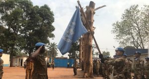 Centrafrique: prise de fonction du nouveau commandant de la minusca, le Burkinabè Daniel Sidiki Traoré