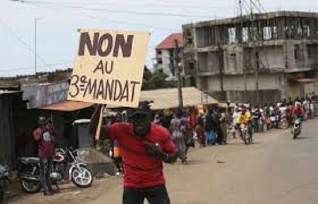 non au troisième mandat