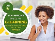 IAM Burkina: les cours continuent en E-learning!