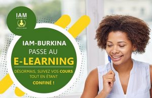 IAM Burkina: les cours continuent en E-learning!