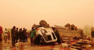 RN3-route de Kaya: un mort et quatre blessés dans un accident de circulation