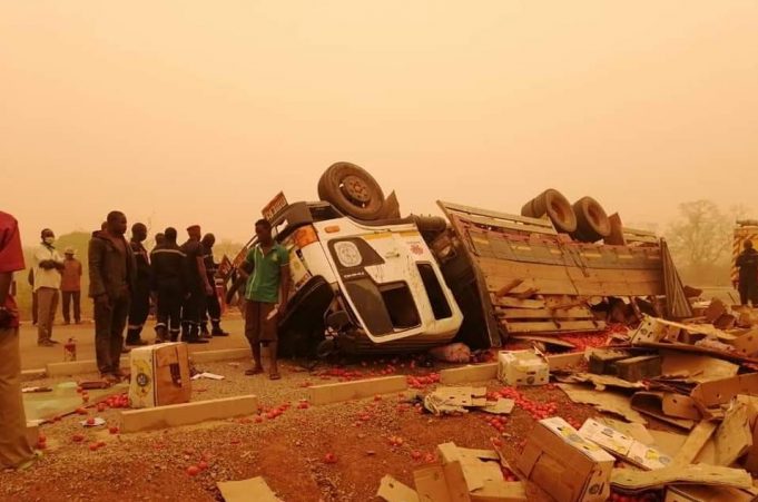 RN3-route de Kaya: un mort et quatre blessés dans un accident de circulation