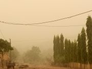 Burkina: Gaoua sous une nappe de poussière