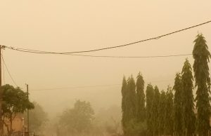 Burkina: Gaoua sous une nappe de poussière