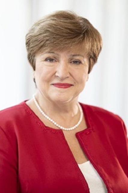 La Directrice générale du Fonds monétaire international (FMI), Kristalina Georgieva