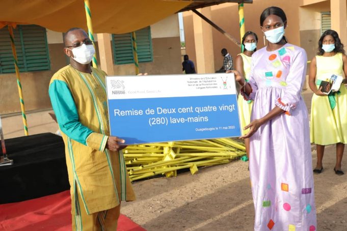 Coronavirus au Burkina: Nestlé Burkina renforce la sécurité des enfants