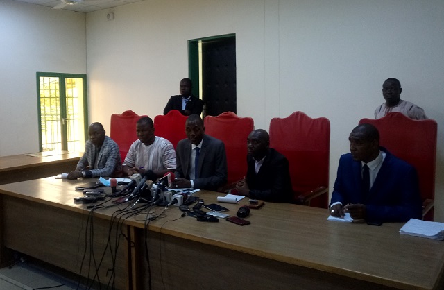 Conférence de presse du procureur du Faso