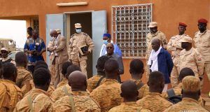 Lutte contre le terrorisme : le président du Faso au contact de la troupe à Djibo