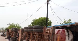 Burkina: l’accident d’une citerne fait deux blessés et d’énormes dégâts matériels à Koupéla