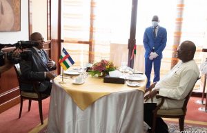 Coopération: Faustin-Archange Touadéra en visite privée au Burkina