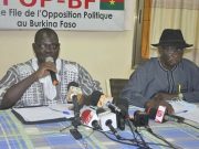 Burkina: «Bouter le MPP hors de Kosyam est une question de survie nationale» (opposition)