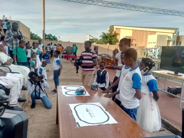 Des enfants bénéficiaires de la formation