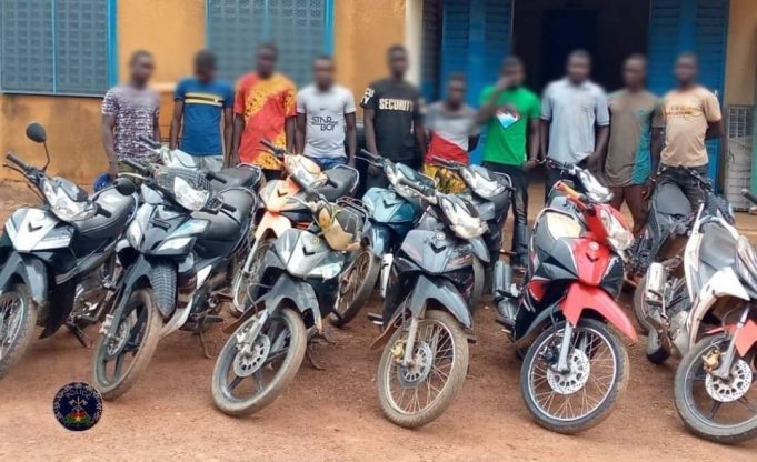 Vol et trafic d’engins au Burkina: des présumés malfrats aux arrêts