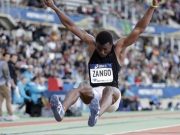 Burkina: Hugues Fabrice Zango performe avec un saut de 17m43 en Hongrie