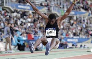 Burkina: Hugues Fabrice Zango performe avec un saut de 17m43 en Hongrie