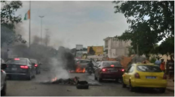 Côte d’Ivoire: des pros Gbagbo dispersés par la police, Alassane Ouattara très attendu