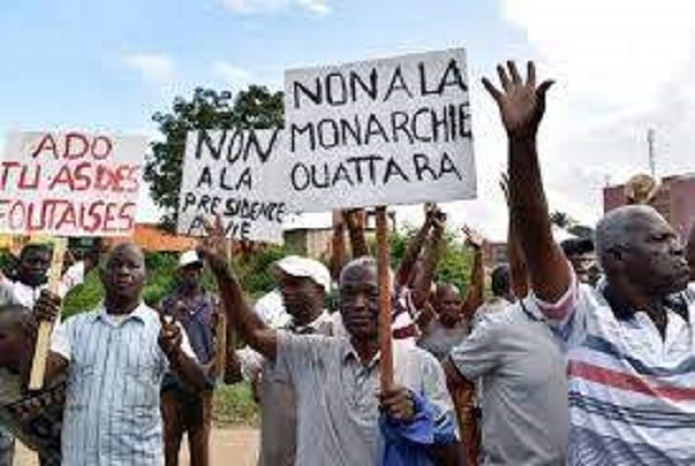 manifs contre ADO